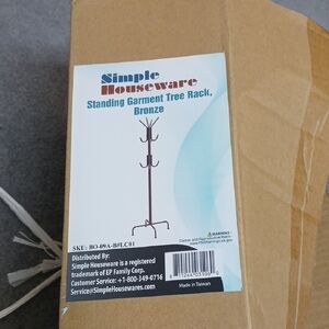 Simple Houseware Bronze Garment Tree Rack